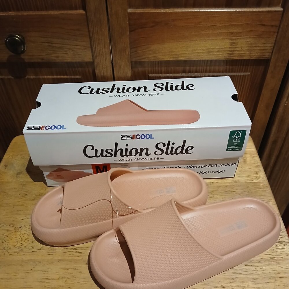 32º DEGREES Women's Cloud Slide Orange sz M (7.5 - 8.5) woman's - NEW